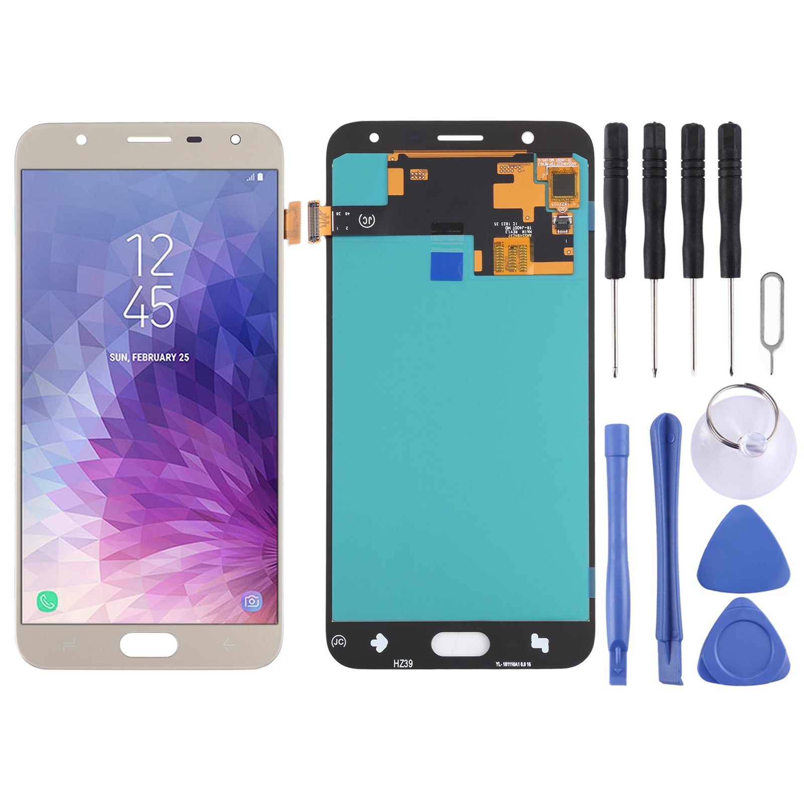 Ecran LCD + Vitre Tactile Oled Samsung Galaxy J4 J400 Or