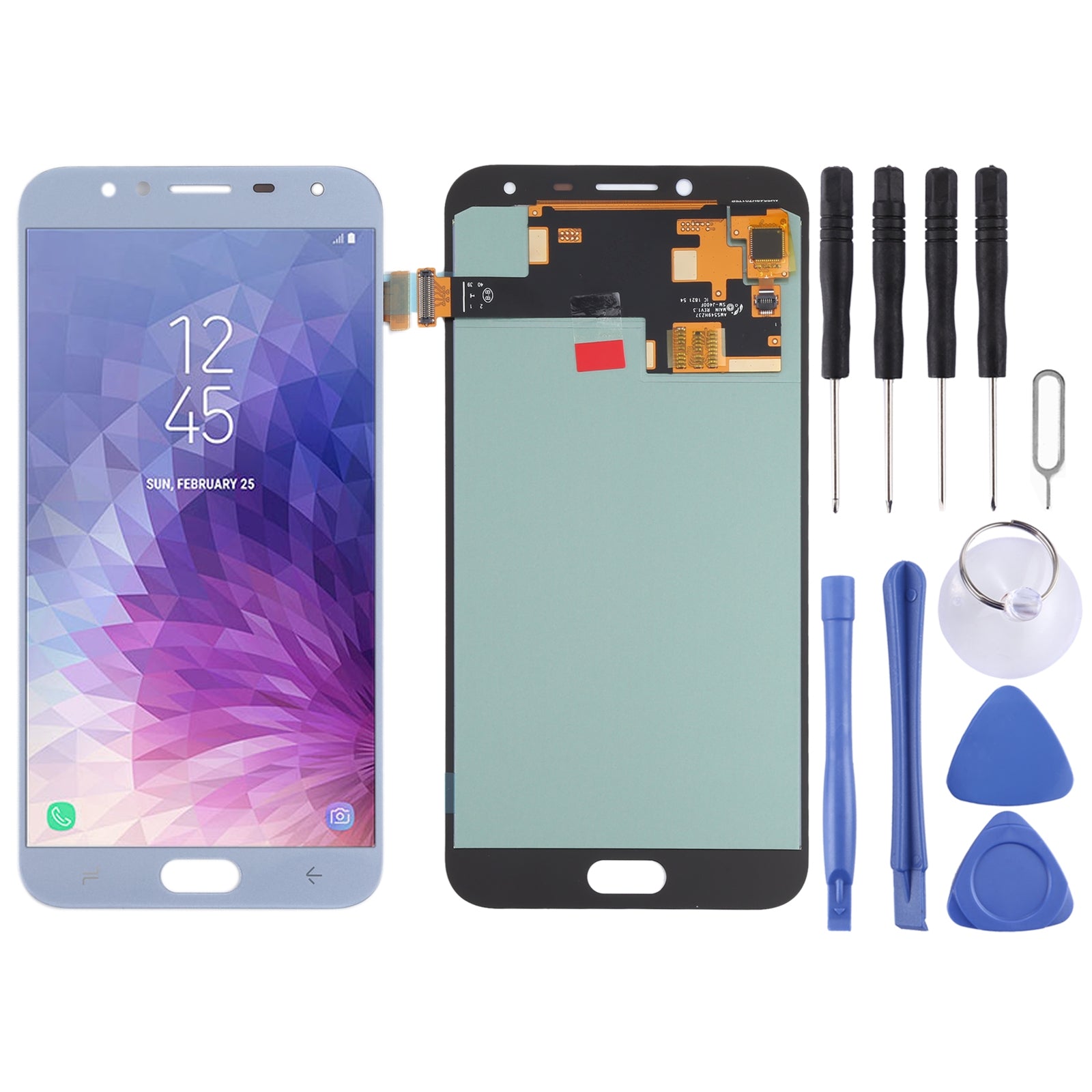 Ecran LCD + Vitre Tactile Oled Samsung Galaxy J4 J400 Bleu