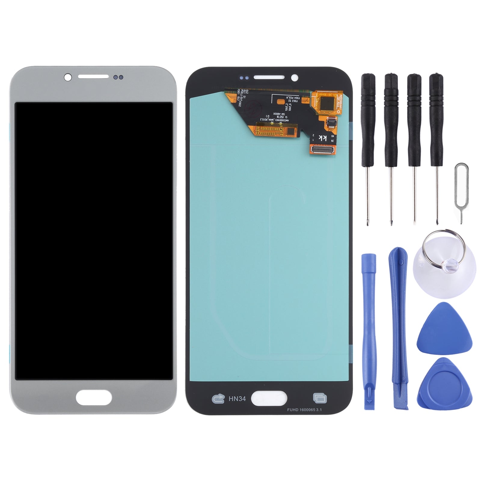 LCD Screen + Digitizer Touch Oled Samsung Galaxy A8 (2016) A810 Silver