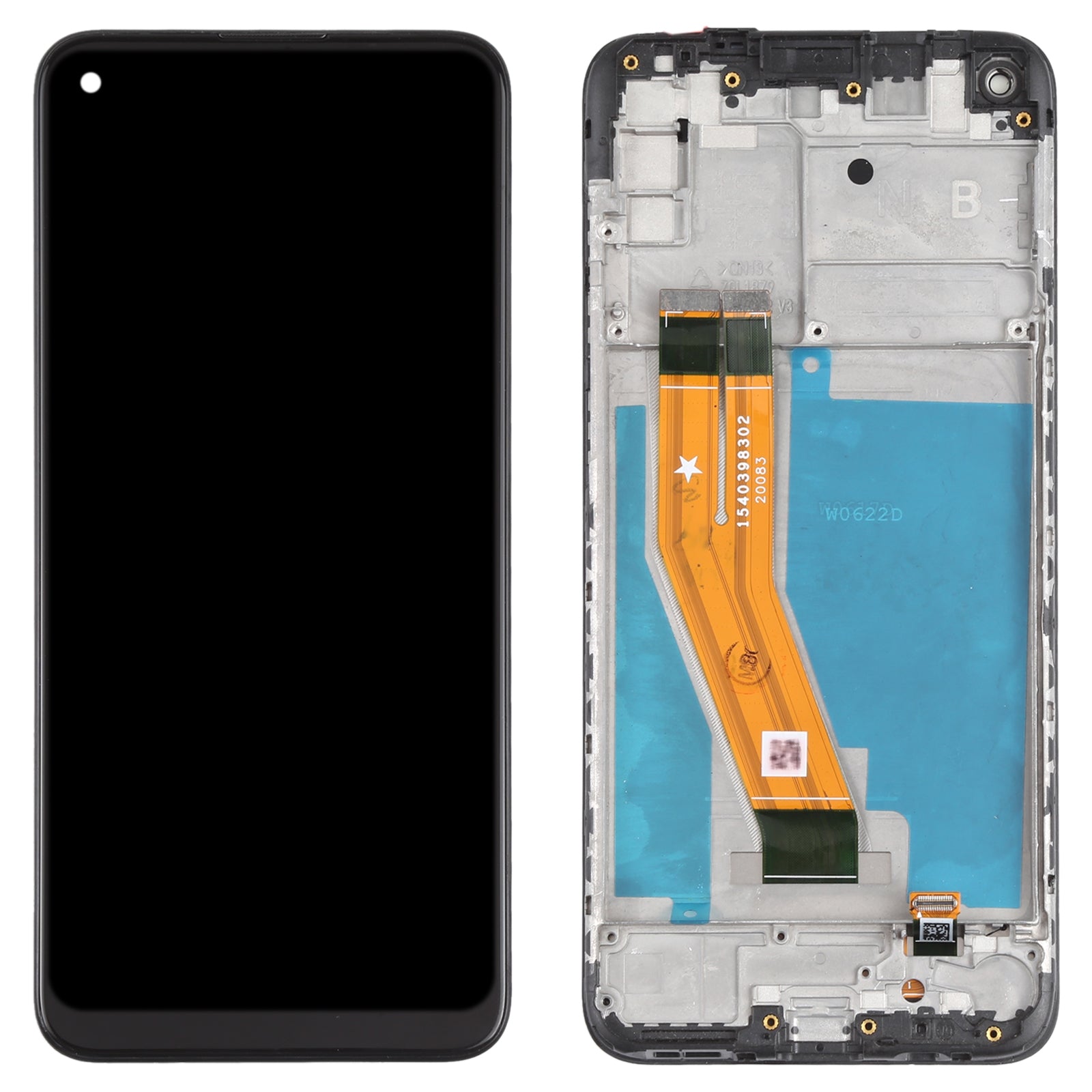 Ecran Complet LCD + Tactile + Châssis Version US Samsung Galaxy M11