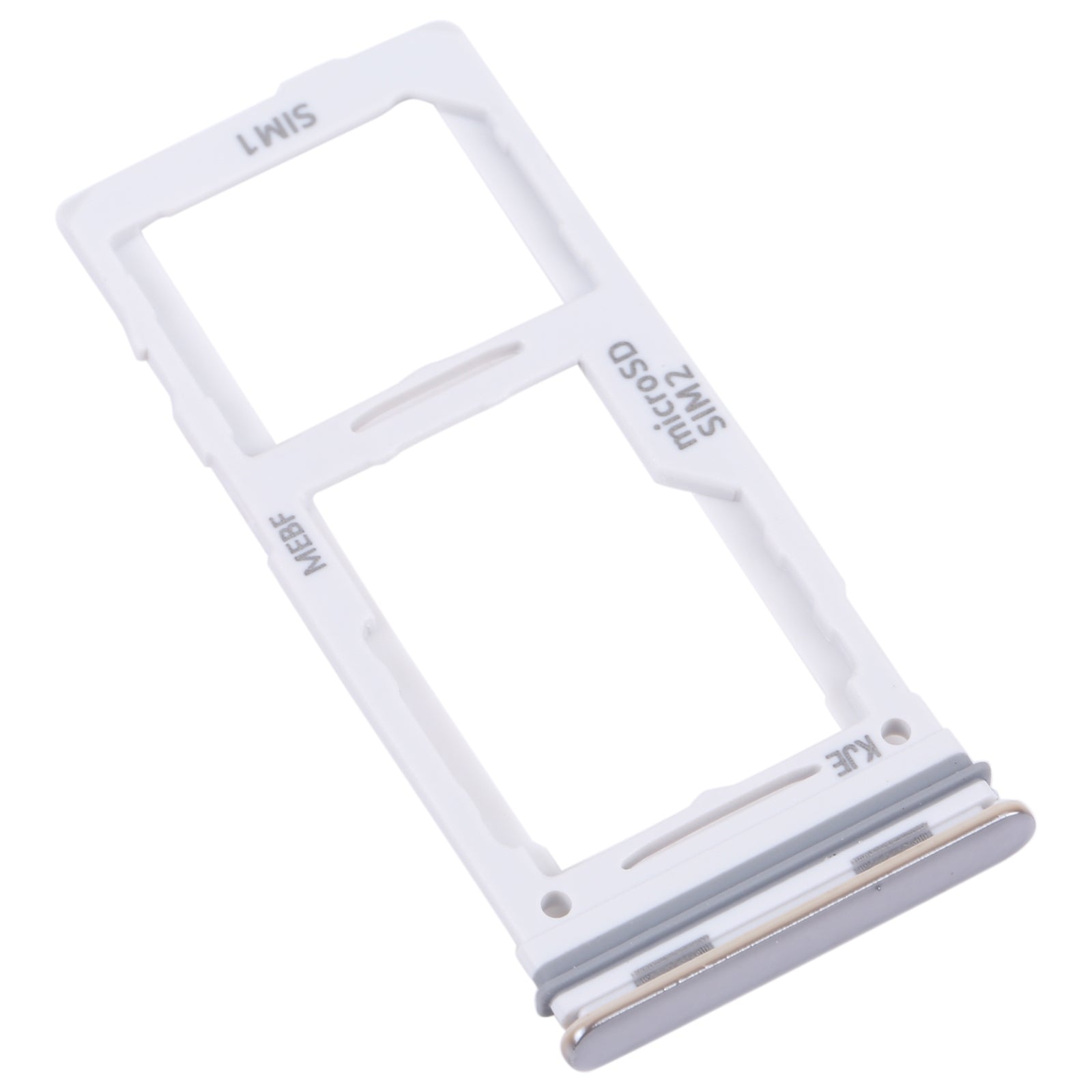 SIM Holder Tray Micro SIM / Micro SD Samsung Galaxy M52 5G M526B White