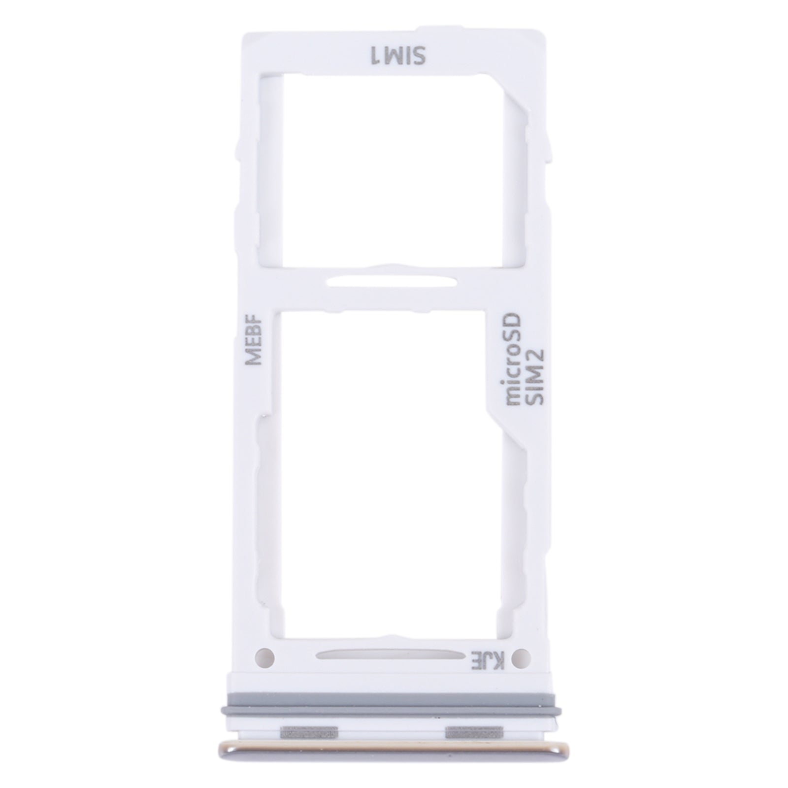 SIM Holder Tray Micro SIM / Micro SD Samsung Galaxy M52 5G M526B White