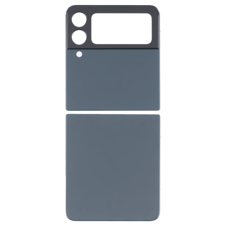 Couvercle de batterie arrière en verre pour Samsung Galaxy Z Flip3 5G SM-F711b (Vert)