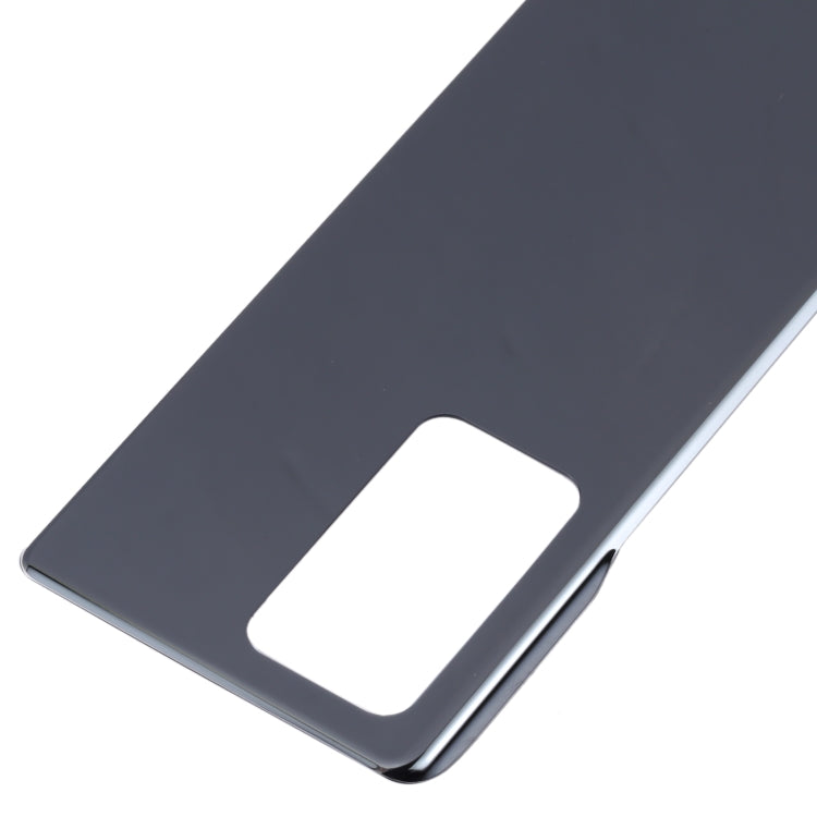 Tapa Trasera de la Batería de vidrio para Samsung Galaxy Z Fold 2 5G SM-F916B (Negro)