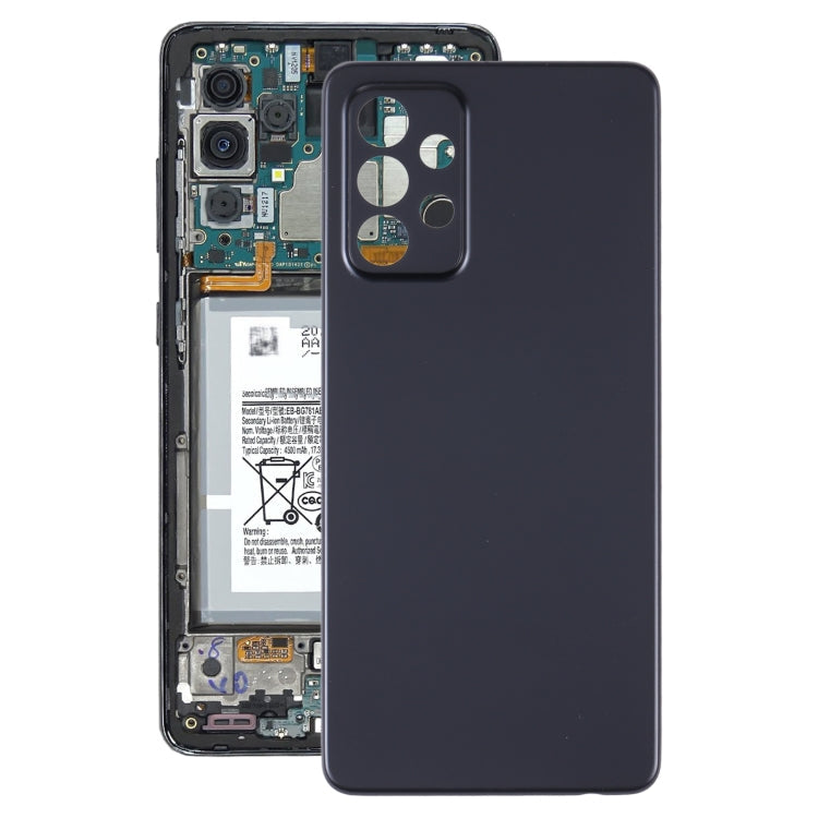 Tapa Trasera de la Batería para Samsung Galaxy A52 5G SM-A526B (Negro)