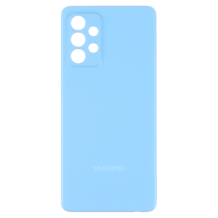 Cache batterie arrière pour Samsung Galaxy A52 5G SM-A526B (Bleu)