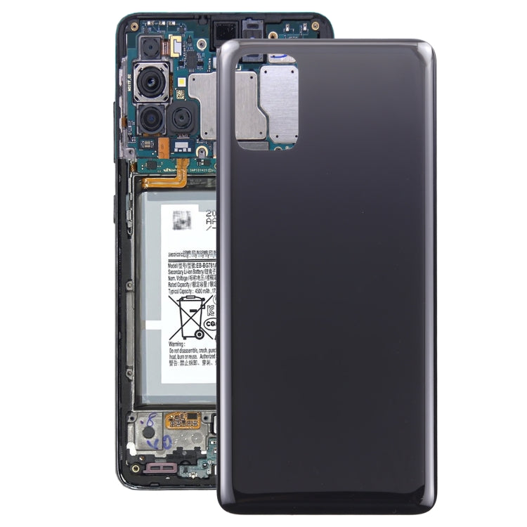 Tapa Trasera de la Batería para Samsung Galaxy M31S 5G SM-M317F (Negro)
