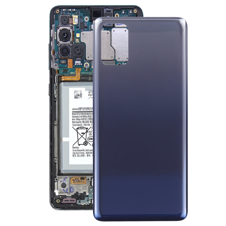 Cache Batterie Arrière pour Samsung Galaxy M31S 5G SM-M317F (Bleu)
