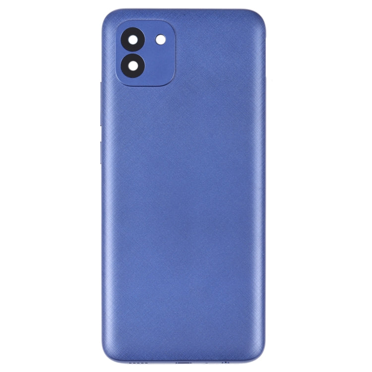 Cache Batterie Arrière pour Samsung Galaxy A03 SM-A035F (Bleu)