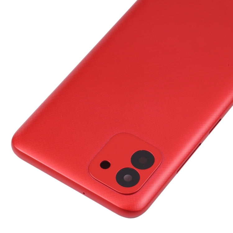 Tapa Trasera de la Batería para Samsung Galaxy A03 SM-A035F (Rojo)