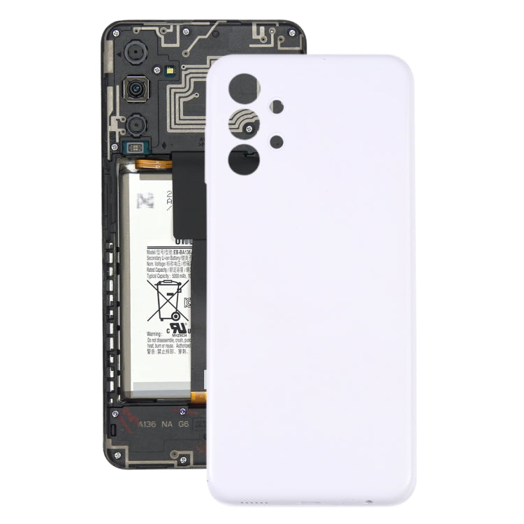 Cache Batterie Arrière pour Samsung Galaxy A13 SM-A135 (Blanc)