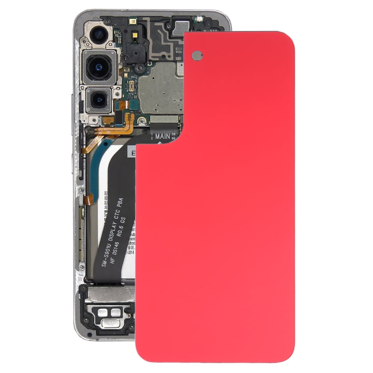 Cache Batterie Arrière pour Samsung Galaxy S22 (Rouge)