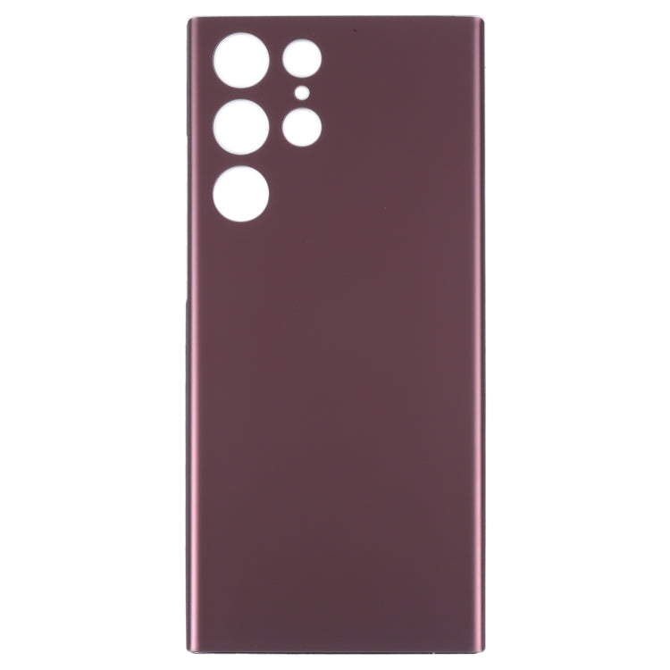 Tapa Trasera de la Batería para Samsung Galaxy S22 Ultra (Rojo Oscuro)