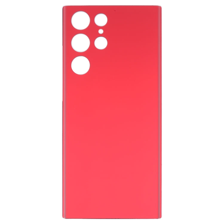 Tapa Trasera de la Batería para Samsung Galaxy S22 Ultra (Rojo)
