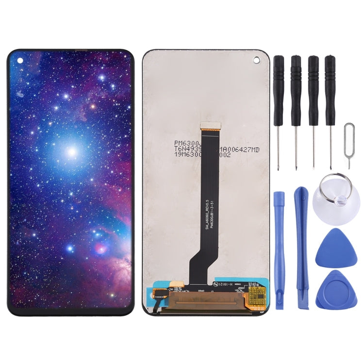 Material PLS TFT Original Pantalla LCD y Digitizer Ensamblaje completo para Samsung Galaxy M40 SM-M405