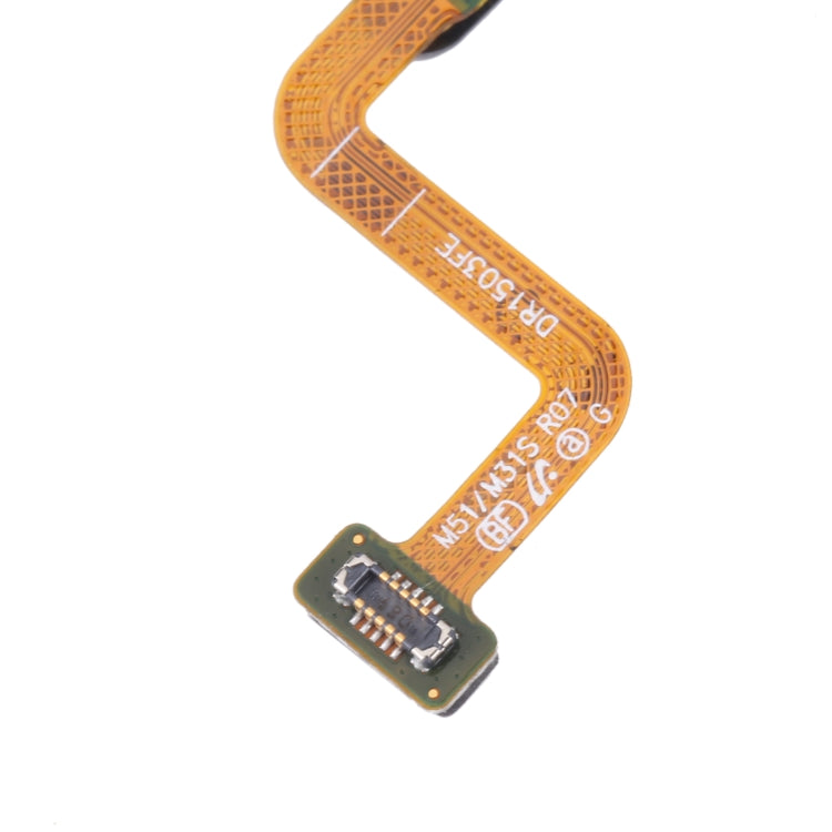 Câble flexible d'origine pour capteur d'empreintes digitales Samsung Galaxy M31S / M51 SM-M317F SM-M515F (bleu)