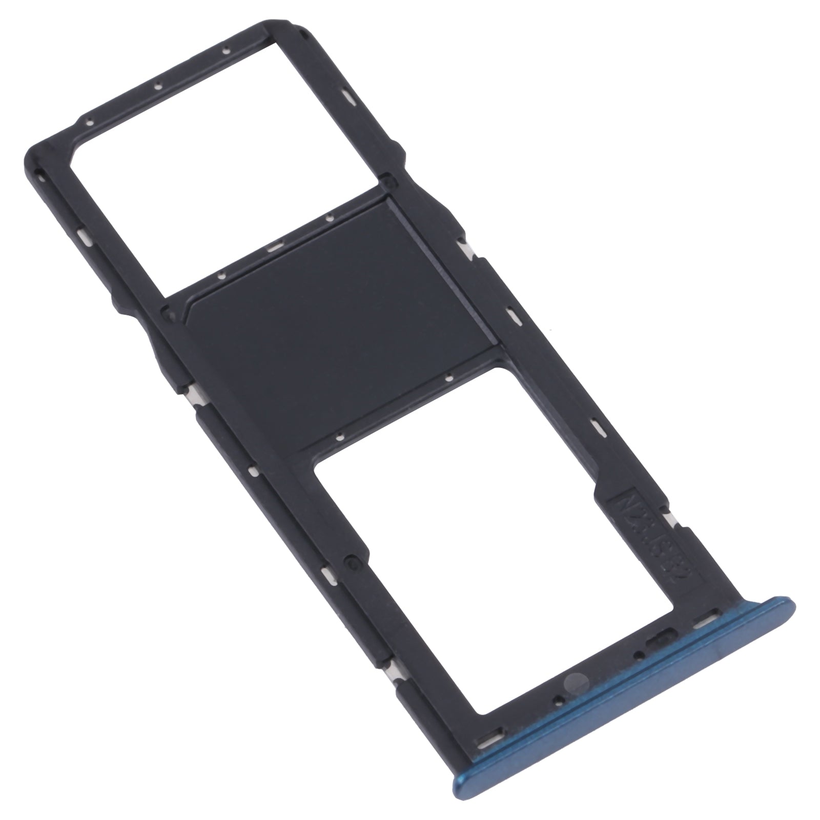 SIM / Micro SD Holder Tray Samsung Galaxy A03s A037U Blue