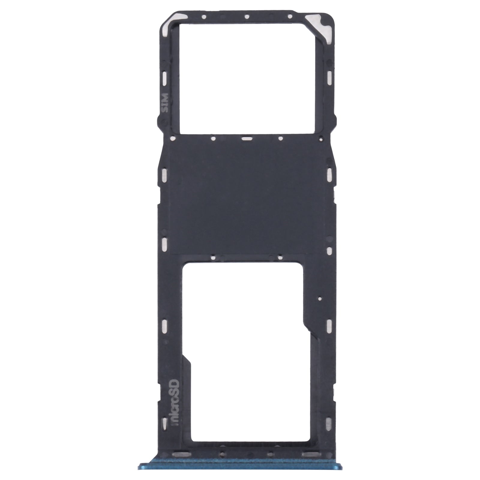 SIM / Micro SD Holder Tray Samsung Galaxy A03s A037U Blue
