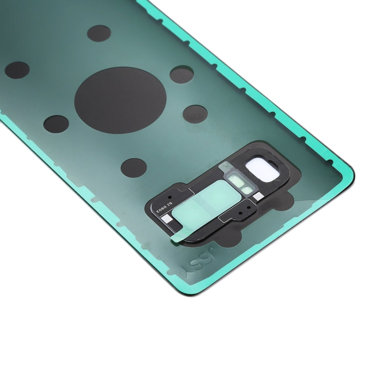 Coque arrière avec cache d'objectif d'appareil photo pour Samsung Galaxy Note 8 (gris)