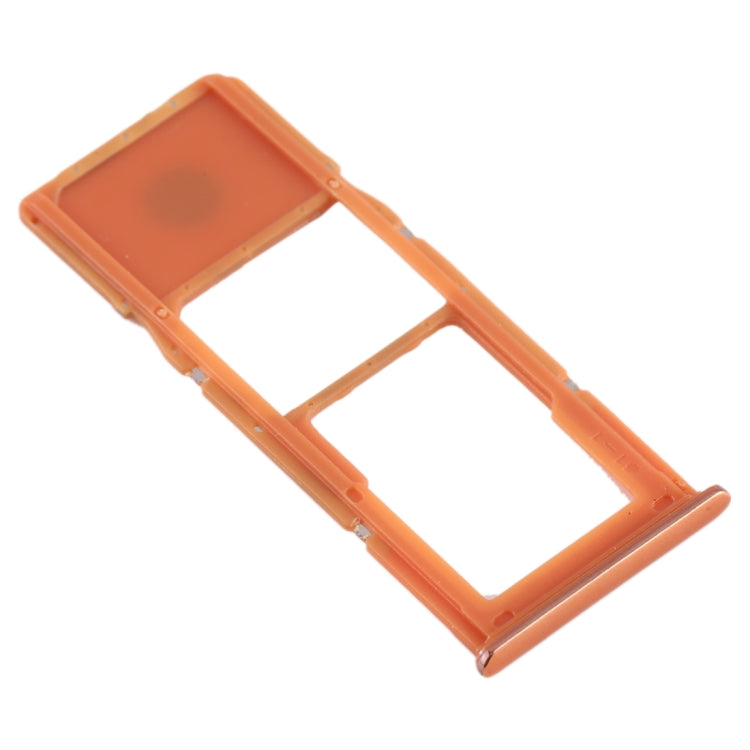 SIM Card Tray + Micro SD Card Tray for Samsung Galaxy A20 A30 A50 (Orange)