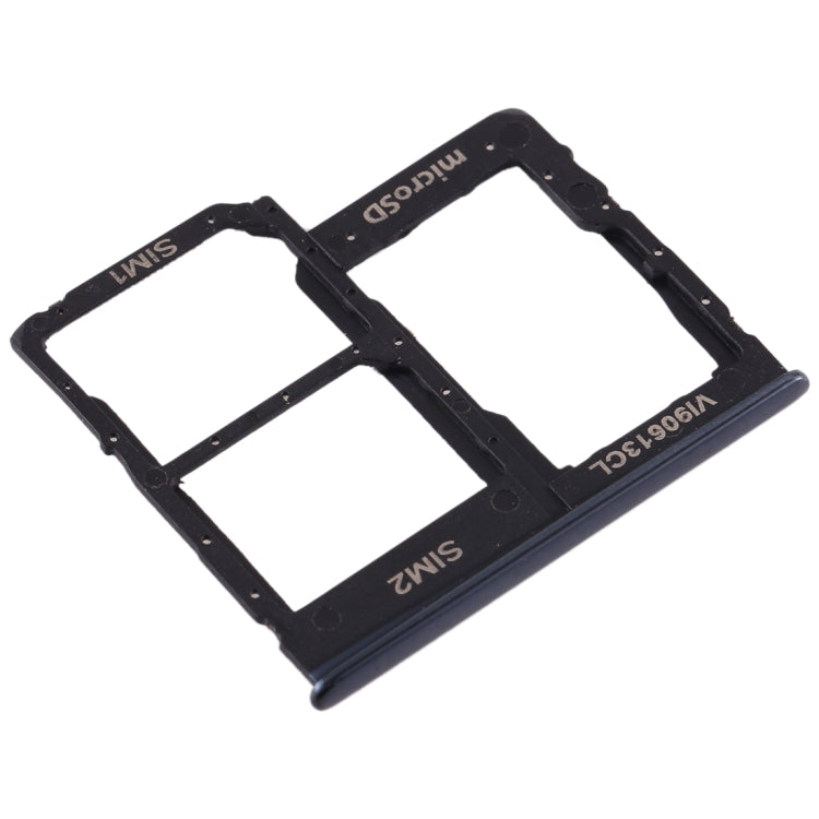Tiroir Carte SIM + Tiroir Carte Micro SD pour Samsung Galaxy A40 (Noir)