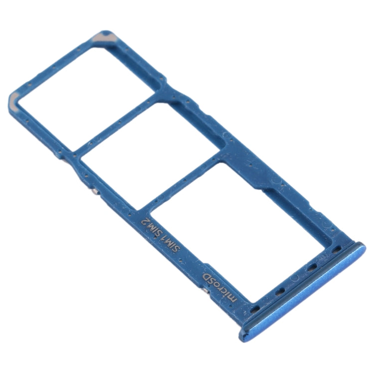 Bandeja de Tarjeta SIM + Bandeja de Tarjeta Micro SD para Samsung Galaxy A20 A30 A50 (Azul)