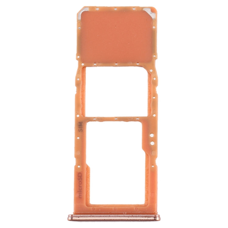 Tiroir Carte SIM + Tiroir Carte Micro SD pour Samsung Galaxy A70 (Orange)