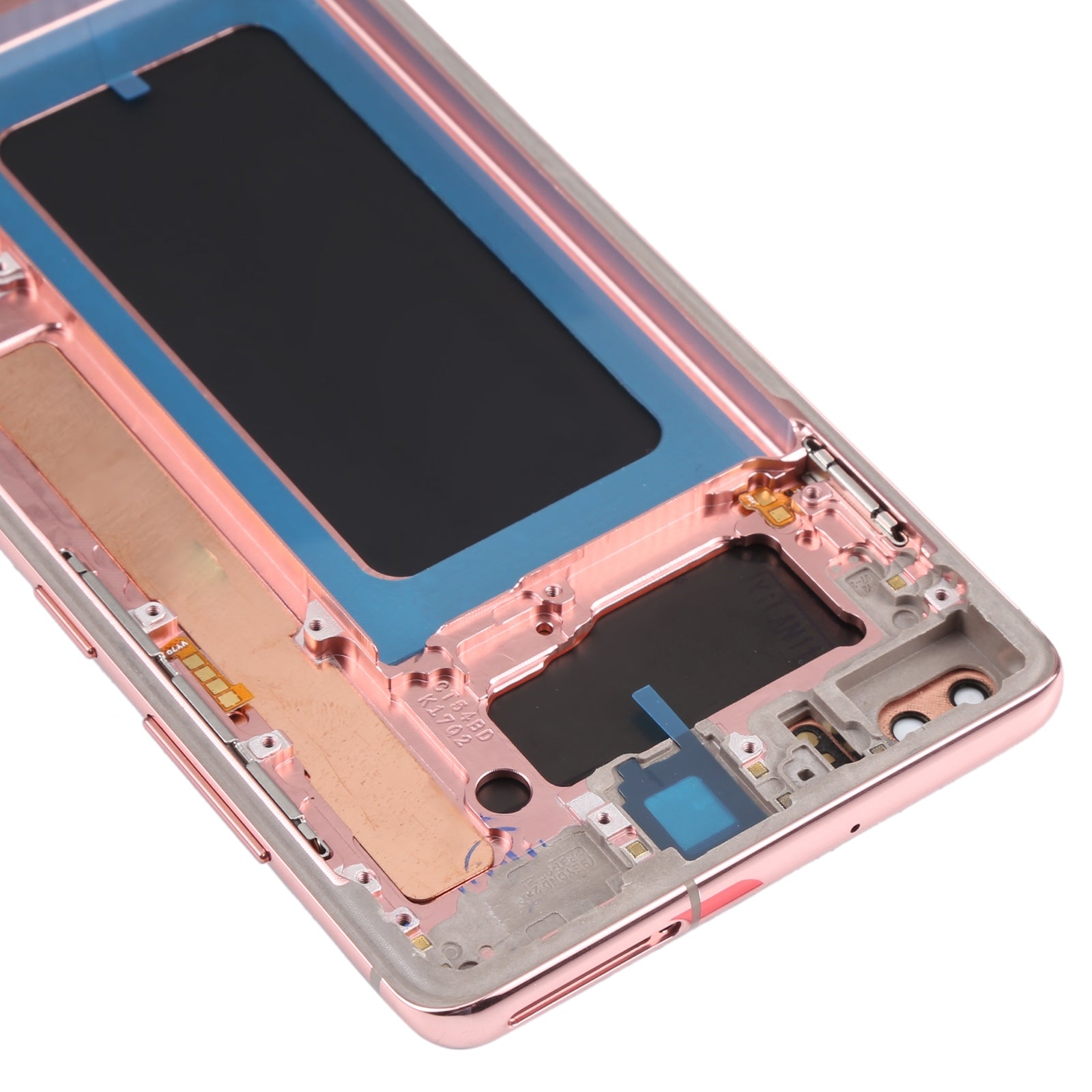 Ecran complet LCD + Tactile + Châssis Samsung Galaxy S10+ Rose