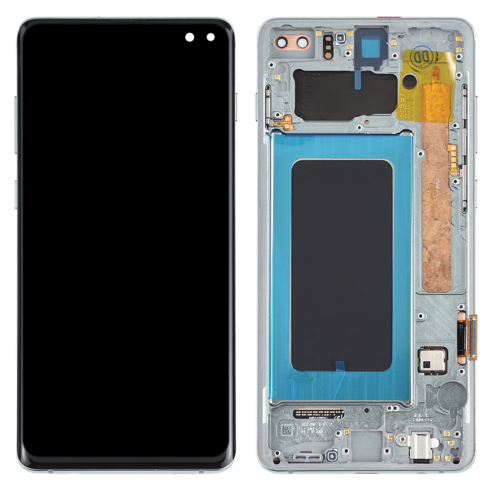 Ecran Complet LCD + Tactile + Châssis Samsung Galaxy S10+ Vert