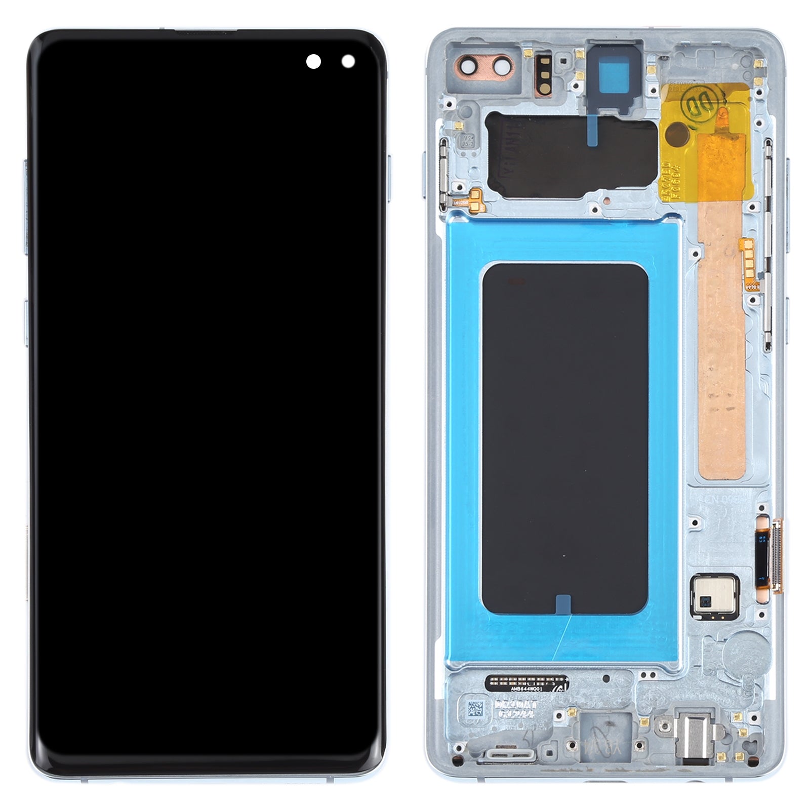 Pantalla Completa LCD + Tactil + Marco Samsung Galaxy S10 + Azul