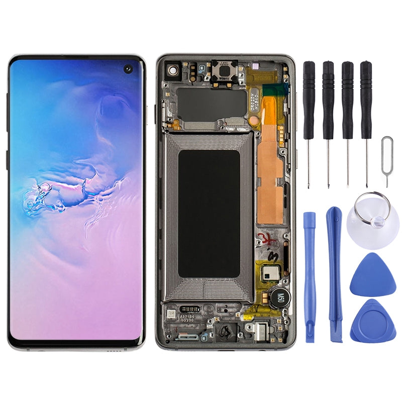 Full Screen LCD + Touch + Frame Samsung Galaxy S10 Black