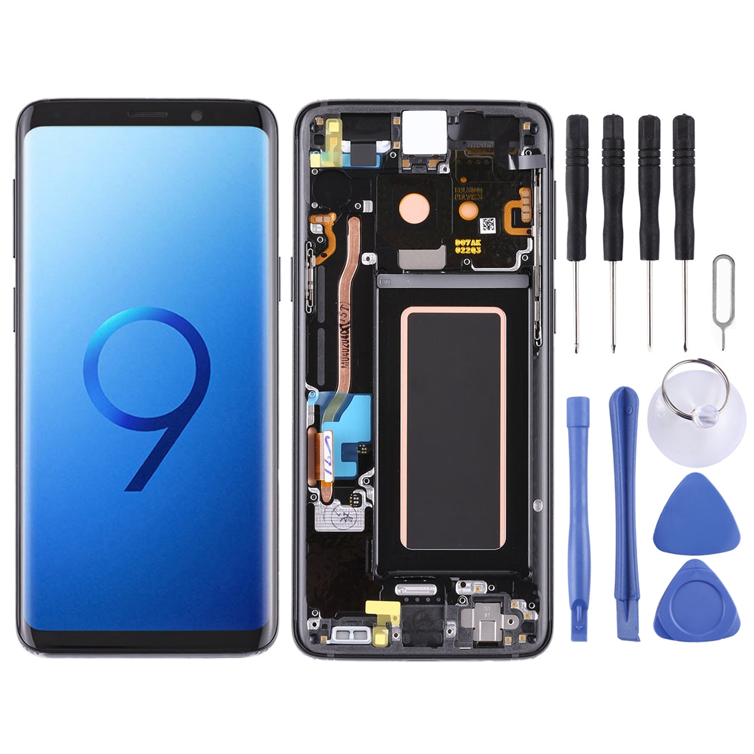 Pantalla LCD + Tactil Digitalizador + Marco Samsung Galaxy S9 G960 Negro