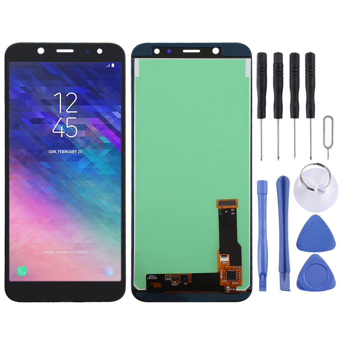 Pantalla LCD + Tactil Digitalizador (TFT) Samsung Galaxy A6 (2018) A600F Negro