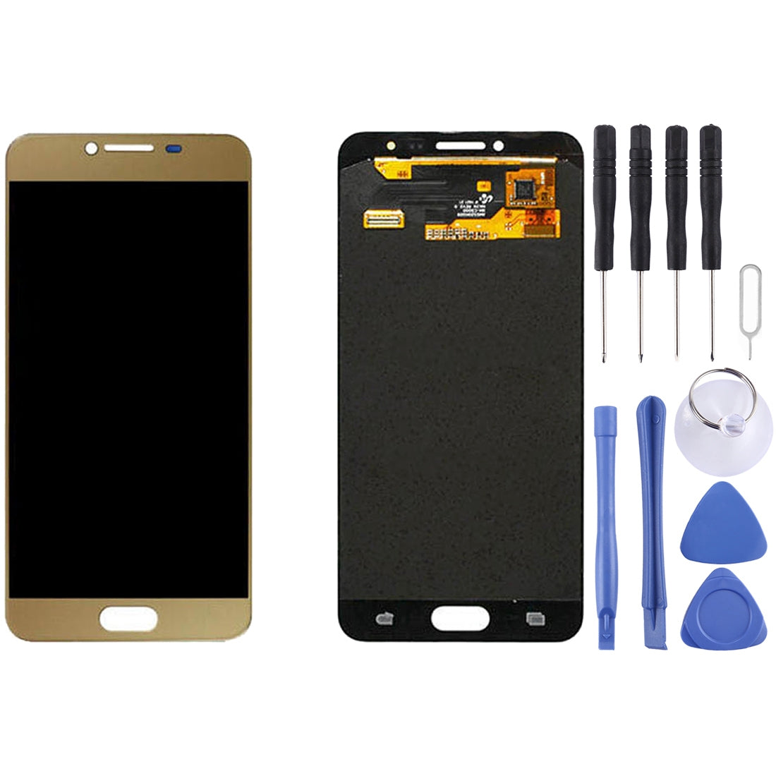 Ecran LCD + Vitre Tactile Samsung Galaxy C5 C5000 Or