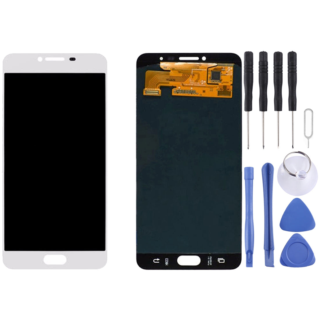 Pantalla LCD + Tactil Digitalizador Samsung Galaxy C7 C7000 Blanco