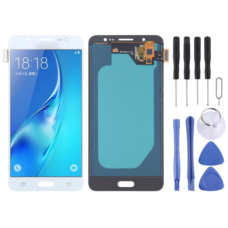 Écran LCD (TFT) + écran tactile pour Samsung Galaxy J5 (2016) / J510 J510FN J510F J510G J510Y J510M (Blanc)