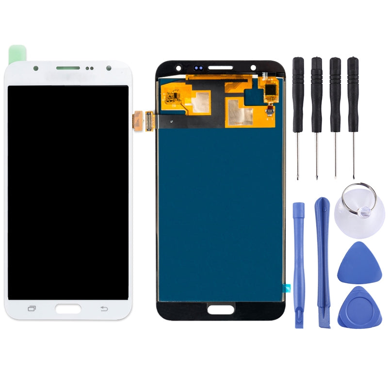 Ecran LCD + Numériseur Tactile (TFT) Samsung Galaxy J7 J700 Blanc