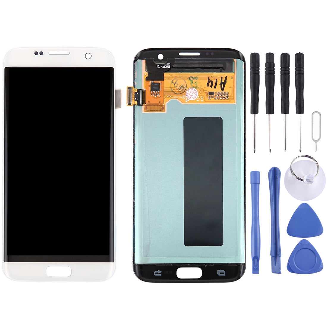 Ecran LCD + Tactile Samsung Galaxy S7 Edge G9350 G935F G935A G935V Blanc