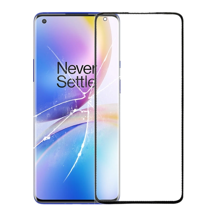 Front Screen Outer Glass Outer Lens with Adhesive Clear OCA for OnePlus 8 Pro