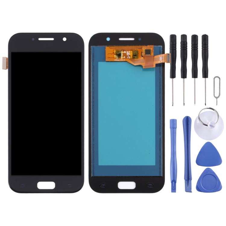 Pantalla LCD y Digitalizador (material TFT) para Samsung Galaxy A5 (2017) A520F A520F / DS A520K A520L A520S (Negro)