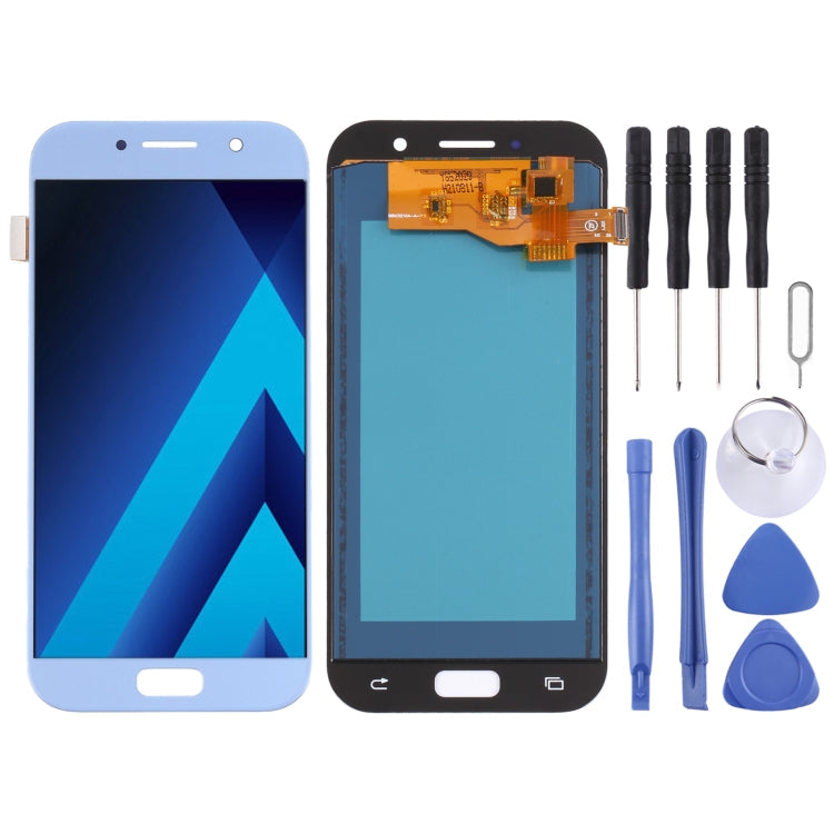 Écran LCD et numériseur (matériau TFT) pour Samsung Galaxy A5 (2017) A520F A520F / DS A520K A520L A520S (Bleu)