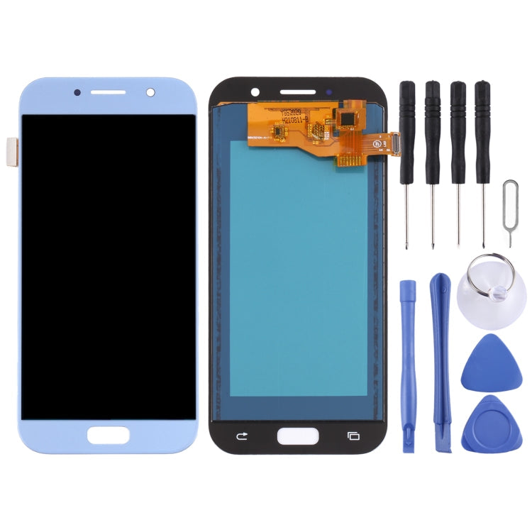 Pantalla LCD y Digitalizador (material TFT) para Samsung Galaxy A5 (2017) A520F A520F / DS A520K A520L A520S (Azul)