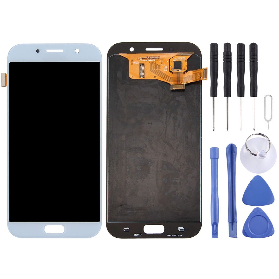 Ecran LCD + Vitre Tactile Samsung Galaxy A7 (2017) A720F A720F Bleu