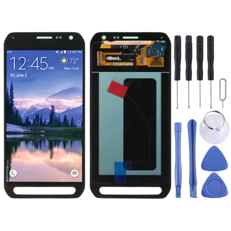 Ecran LCD et Numériseur Tactile pour Samsung Galaxy S6 Active SM-G890 (Gris)