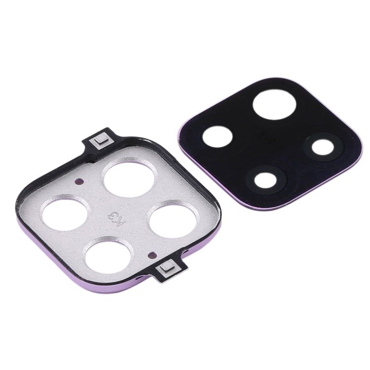 Cubierta de Lente de Cámara de 10 PCS Para Huawei Nova 6 SE (Morado)