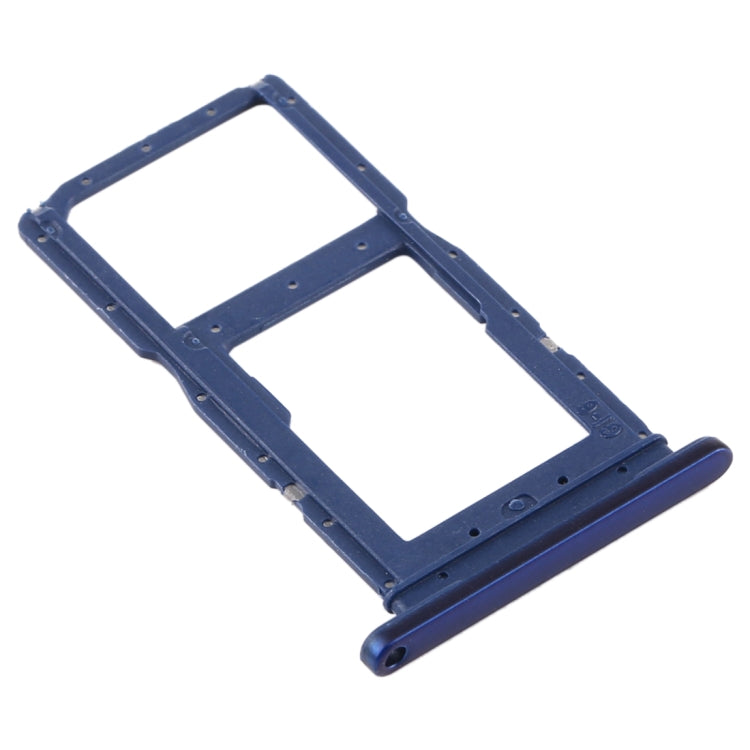 Bandeja de Tarjeta SIM + Bandeja de Tarjeta SIM / Bandeja de Tarjeta Micro SD Para Huawei Y9S (Azul)