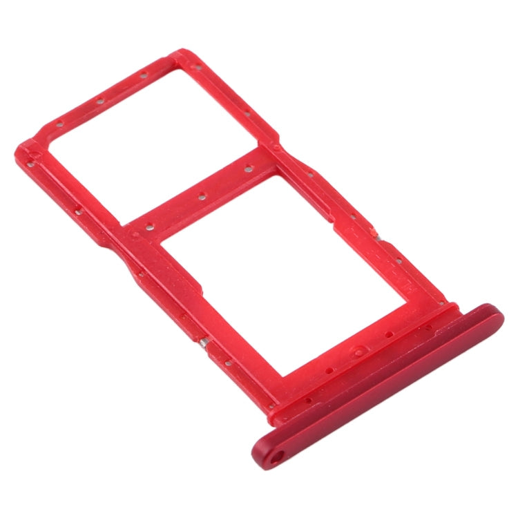 SIM Card Tray + SIM Card Tray / Micro SD Card Tray for Huawei Y9S (Red)