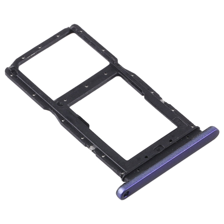 SIM Card Tray + SIM Card Tray / Micro SD Card Tray for Huawei Y9S 2020 (Purple)