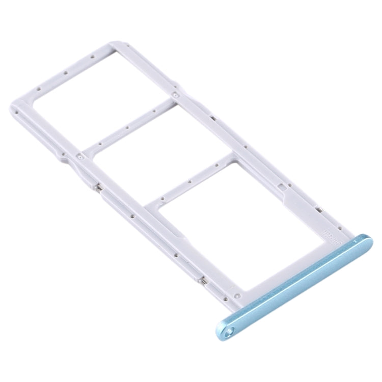 SIM Card Tray + SIM Card Tray + Micro SD Card Tray for Huawei Y6S (2020) (Light Blue)