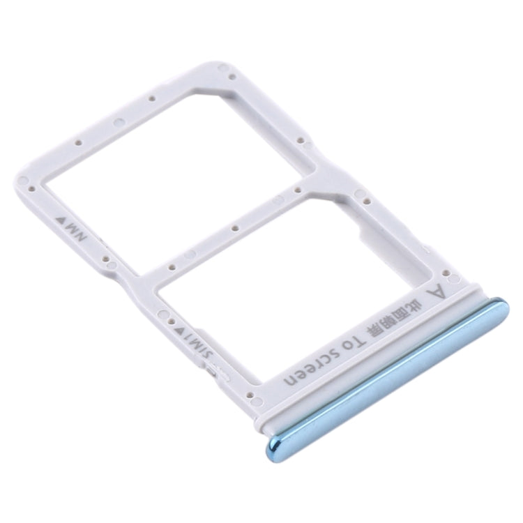 SIM Card Tray + NM Card Tray for Huawei P Smart 2020 (Light Blue)